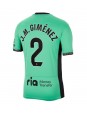 Atletico Madrid Jose Gimenez #2 Replika Tredje Kläder 2023-24 Kortärmad